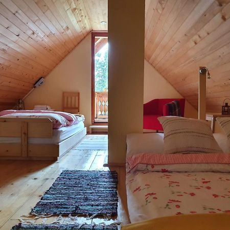 Mountain Eco Chalet Konjska Dolina On 1400 M Asl -Near Pokljuka Srednja Vas v Bohinju Exteriör bild
