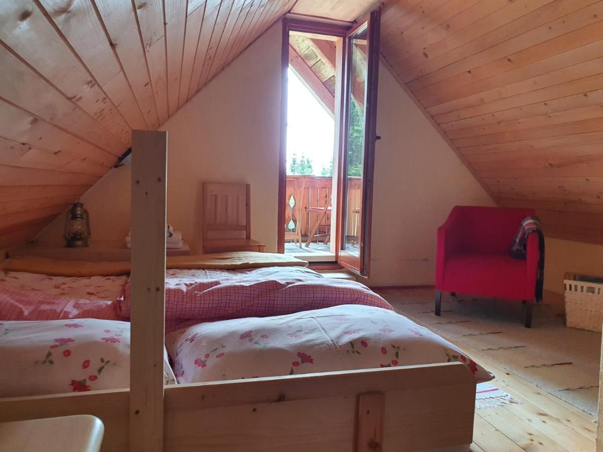 Mountain Eco Chalet Konjska Dolina On 1400 M Asl -Near Pokljuka Srednja Vas v Bohinju Exteriör bild