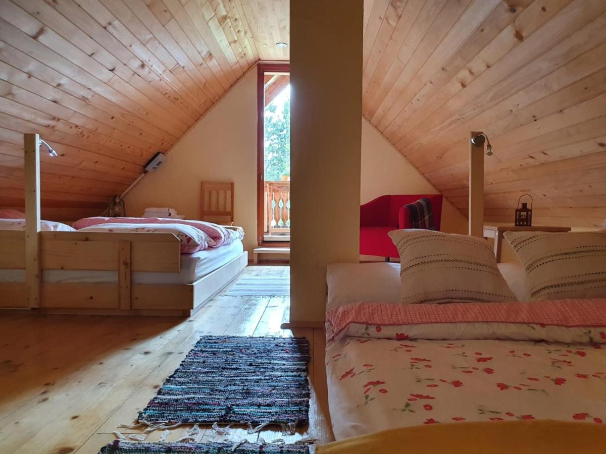 Mountain Eco Chalet Konjska Dolina On 1400 M Asl -Near Pokljuka Srednja Vas v Bohinju Exteriör bild
